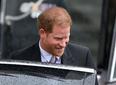 Dignitaries and members of the Royal family arrive at Westminster Abbey to attend the King's Coronation on 6th May 2023 in London, UK.