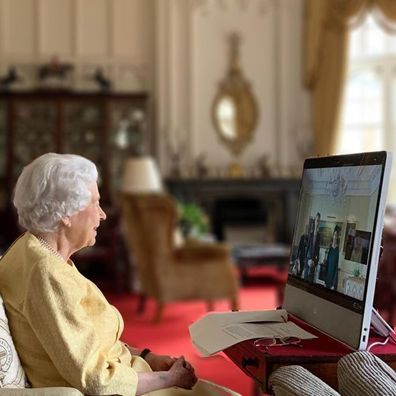 Queen Elizabeth hold virtual audiences from Windsor Castle