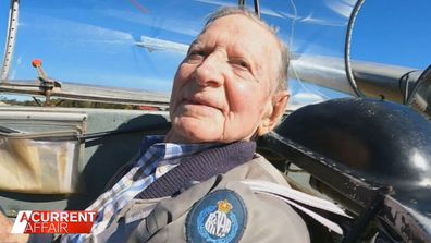 Wally Dalitz is one of the only surviving pilots of the WWII Beaufort bomber.