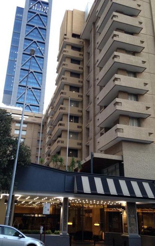 US sailor breaks both legs after plunging eight floors from Perth hotel