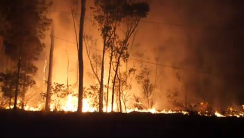 Three people rescued in NSW Far North Coast bushfires