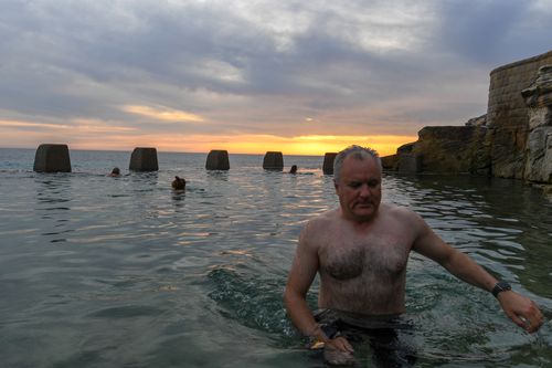 Temperatures above 30 degrees before 9am sees Sydney siders take a dip.