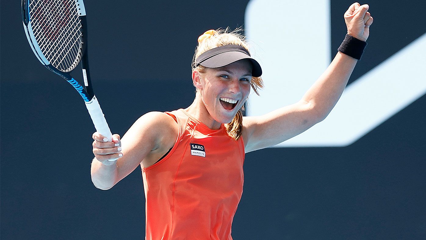 Aussie wildcard Maddison Inglis produces incredible first-round upset at home Grand Slam