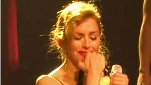 Video: Madonna breaks down on stage during a performance of 'Like A Virgin'