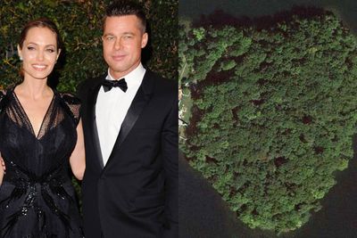 Angelina Jolie reportedly bought her hubby Brad Pitt a $21.5 million heart-shaped island for his 50th birthday! The actress also gave him an olive tree worth $18,500 AND a waterfall! <br/><br/>If this doesn't make you envious enough, then flick through our list of the most excessive celebrity pressies ever...