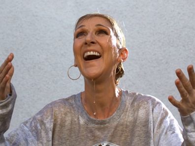 Celine Dion appeared in a promotional video for Sunday Night Football