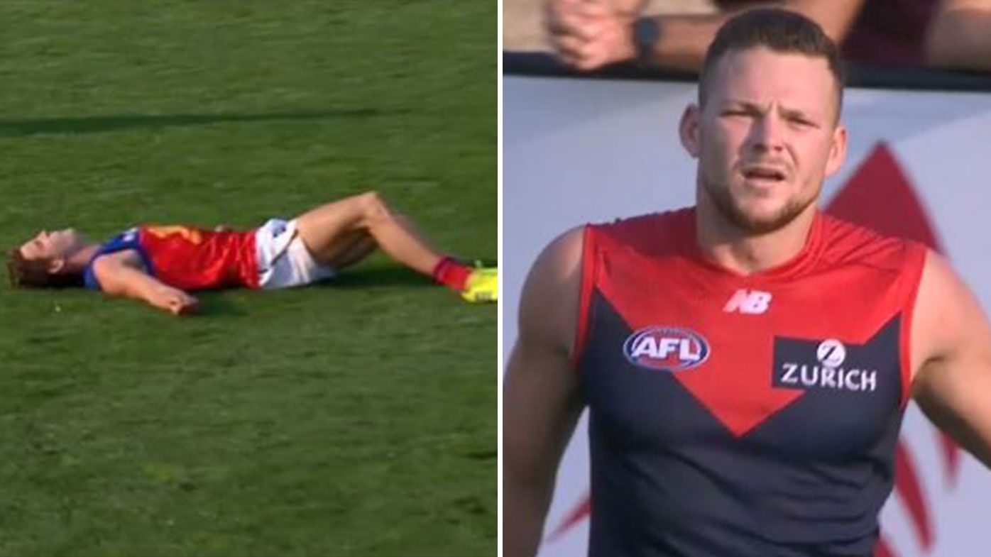 Steven May in hot water over high hit in horror JLT outing for Melbourne