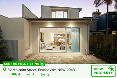 Erskineville Sydney home suburb record auction NSW Domain 