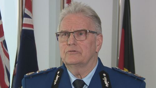 Comm. Gary McCahon, Corrective Services in his uniform