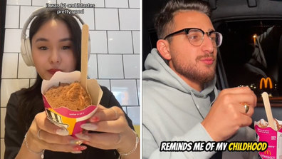 TikTok foodies ByNessa and Sydney Food brothers try the Milo McFlurry