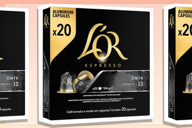 9PR: L'OR Espresso Coffee Onyx, Intensity 12, 20 Capsules