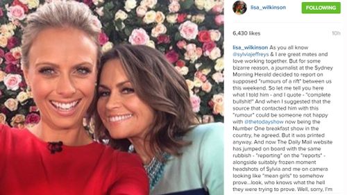 Lisa Wilkinson hit back at rumours with an Instagram post. (Instagram / @Lisa_Wilkinson)