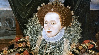 Queen Elizabeth I was left scarred by smallpox which saw her wearing dramatic makeup during her reign.