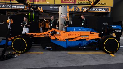 LEGO lifesize Mclaren F1 car