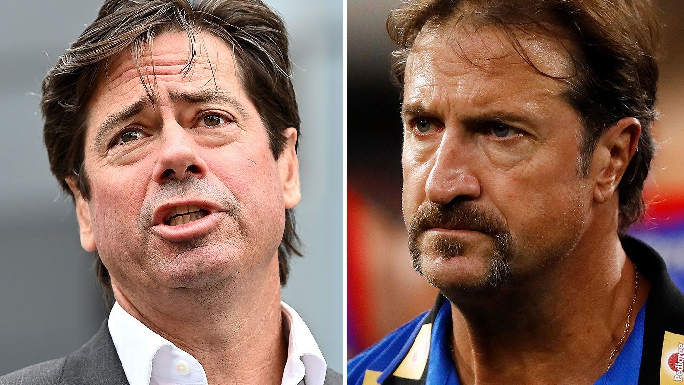 AFL boss says Luke Beveridge will face no further sanctions for furious tirade at journalist