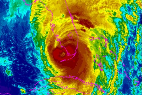 NOAA satellite image.