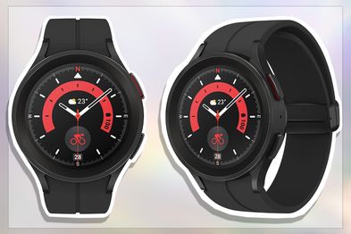 9PR: Samsung Galaxy Watch 5 Bluetooth, Pro (45mm), Black Titanium