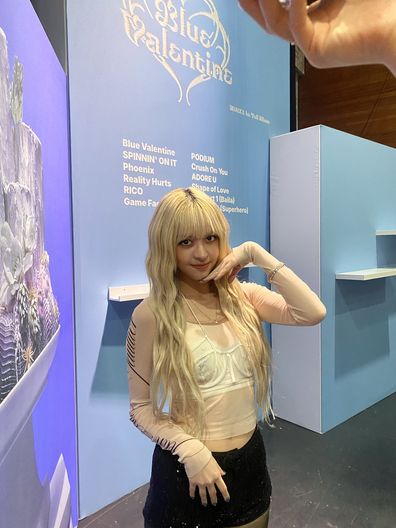 Lily from K-pop group NMIXX