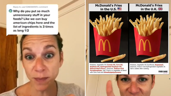 Viral TikTok exposes hazardous ingredients in US-made McDonald&#x27;s fries
