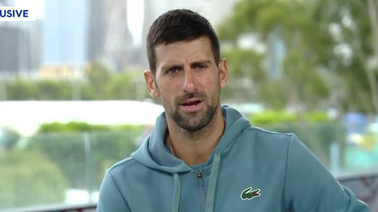 Novak Djokovic speaks to Today.