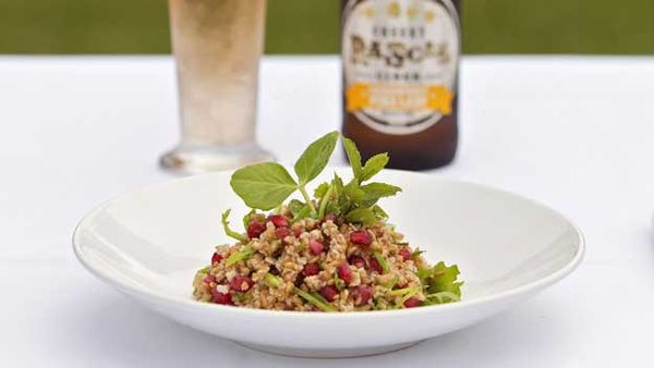 Farro and Pomegranate Summer Salad