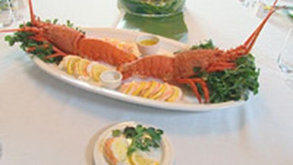 Celebration lobster with vanilla butter