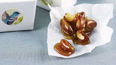 Click through for our&nbsp;<a href="http://kitchen.nine.com.au/2016/05/16/17/13/buttered-rum-brazil-nuts" target="_top">Buttered rum Brazil nuts</a>&nbsp;recipe