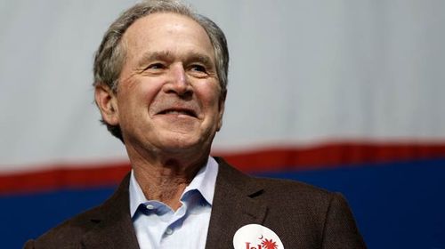 US Election: George W Bush votes 'none of the above' in US election