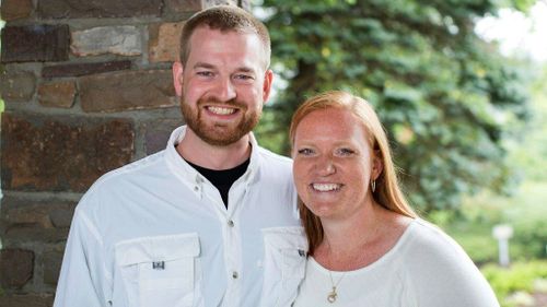 Dr. Kent Brantly and his wife, Amber, are seen in an undated photo provided by Samaritan's Purse. Brantly became the first person infected with Ebola to be brought to the United States from Africa. (AP Photo/Samaritan's Purse)