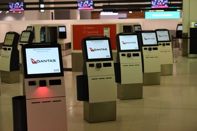 Qantas self check in