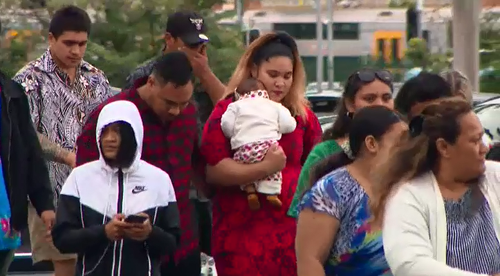 Penina Nauer was surrounded by loved ones as she walked into court today with her baby daughter to hear her sentence.