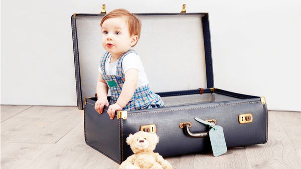 Have baby, will travel. Image: Getty