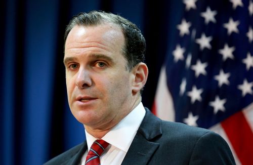 The US envoy to the global coalition fighting the ISIS group has resigned in protest to President Donald Trump's abrupt decision to withdraw US troops from Syria.