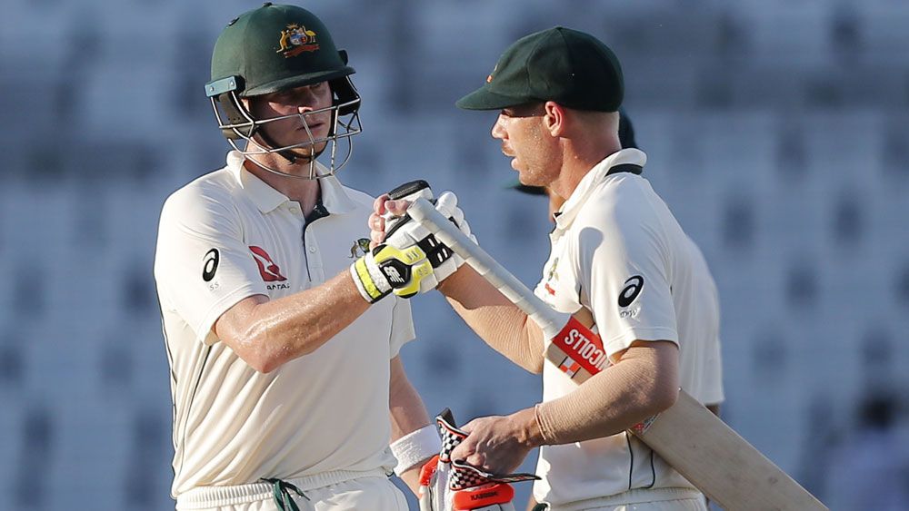 Steve Smith and David Warner will have key roles to play during the Ashes. (AAP)