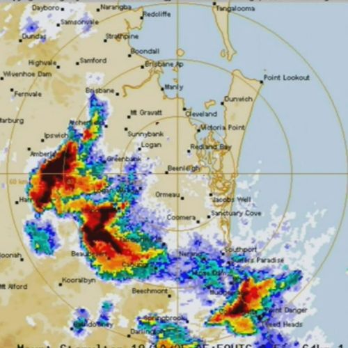 Tempestades no sudeste de Queensland