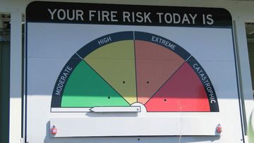 The new fire risk warning system rolling out across the country.