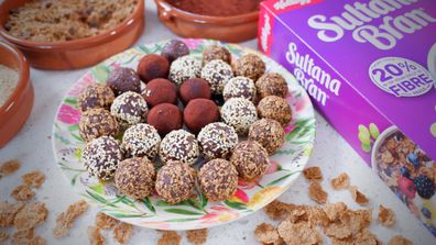 Jane de Graaff's Sultana Bran bliss balls