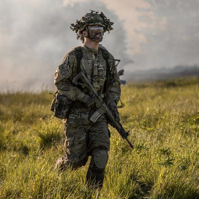 Crown Prince Christian of Denmark completes his military service, qualifying as a Guards Hussar by doing a four-day REX challenge, May 15, 2025.