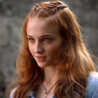 Sophie Turner as Sansa Stark: Then