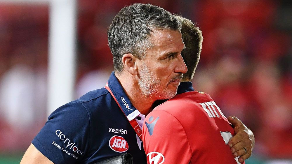 Adelaide United coach Marco Kurz is in love with his players after beating Perth Glory