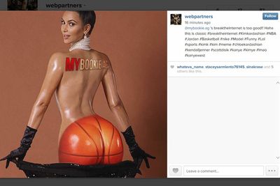 @webpartners: @mybookie.ag 's breaktheInternet is too good!! Haha this is classic #breaktheinternet #Kimkardashian #NBA #Jordan #Basketball #nike #Model #Funny #Lol #sports #kimk #kim #meme #chloekardashian #kendalljenner #scottdisik #kanye #kimye #lmao #kanyewest