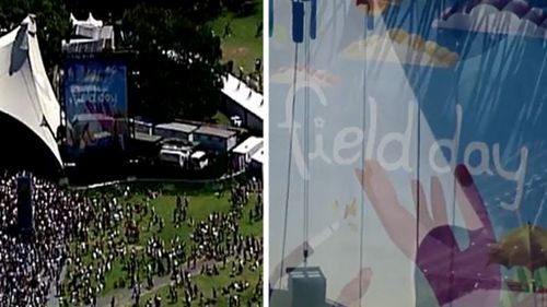 Woman's condition improves after suspected drug overdose at Sydney music festival Field Day