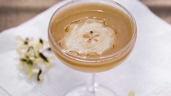 BearBrass' pear and vanilla martini