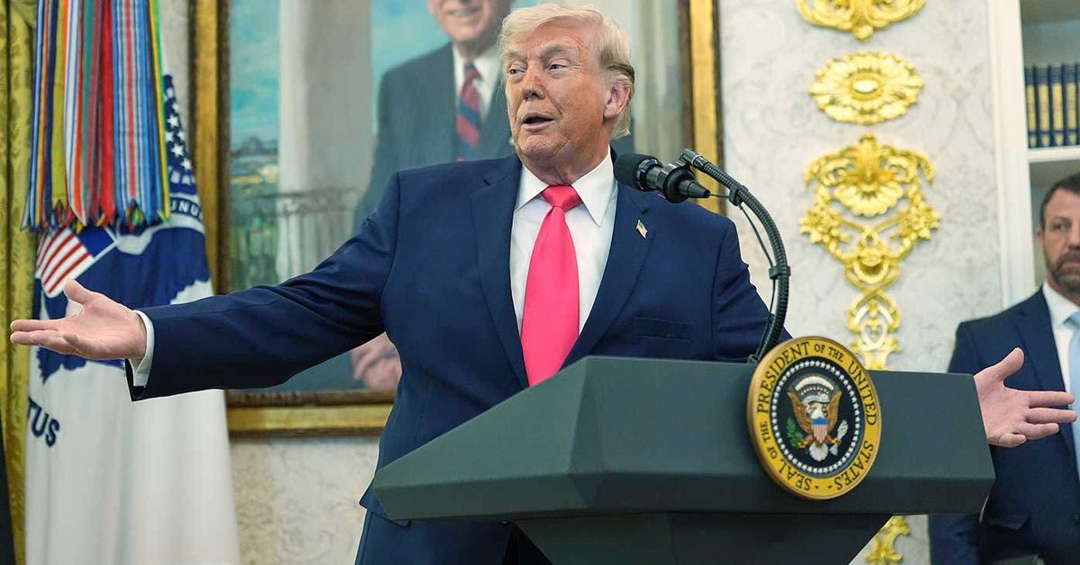 $800m in trades before Trump announcement 'is treason'