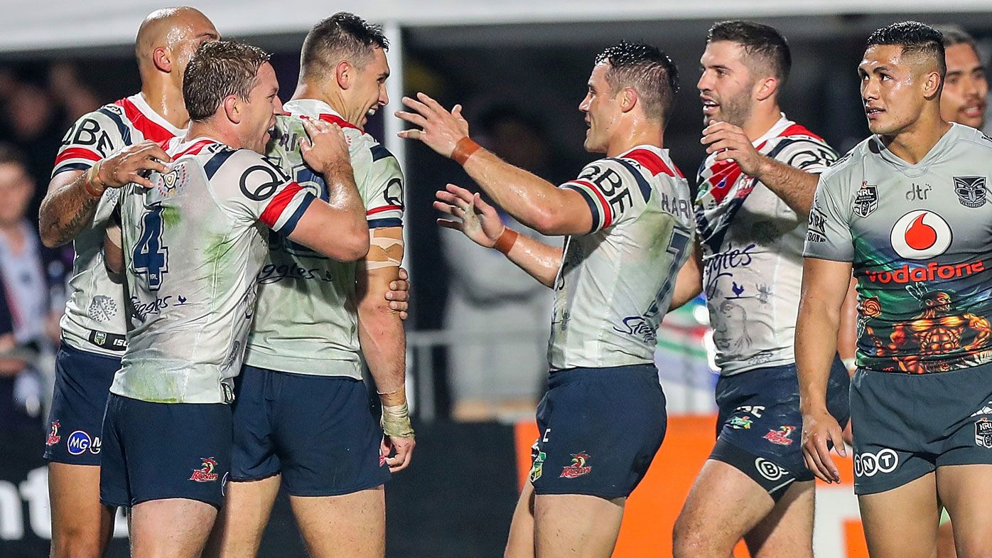 Roosters smash Warriors as Cronk dominates