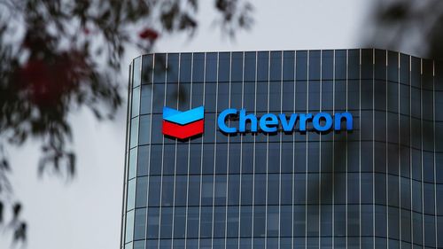 I dipendenti della Chevron scioperanno in due importanti impianti di gas naturale liquefatto (GNL) in Australia a partire dalla prossima settimana. Nella foto è raffigurato l'edificio per uffici della Chevron a Perth, in Australia, il 22 luglio.