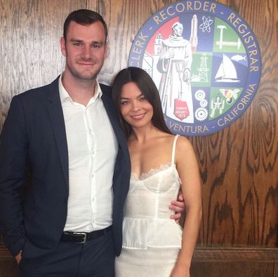 Cooper Hefner marries Scarlett Byrne