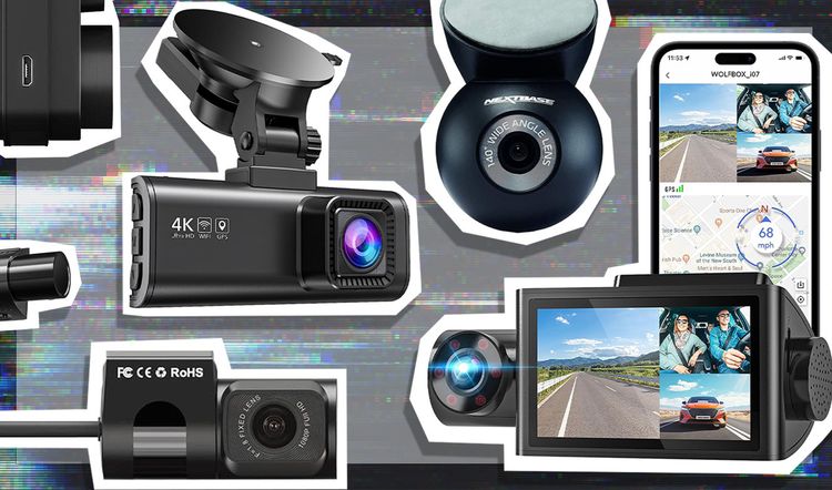 WOLFBOX I07 Dashcams For Cars Front and Rear 4k+1080P Dash Cam