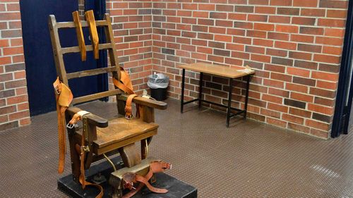 South Carolina intended on executing two inmates on this 109-year-old electric chair.