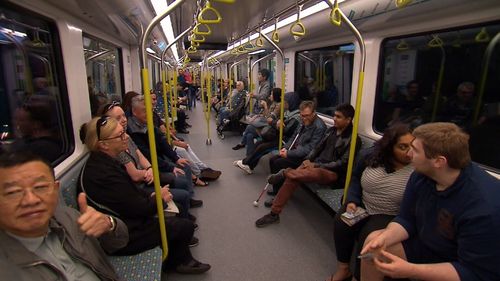 190527 Sydney Metro launch peak hour weekday test Gladys Berejiklian transport news NSW Australia